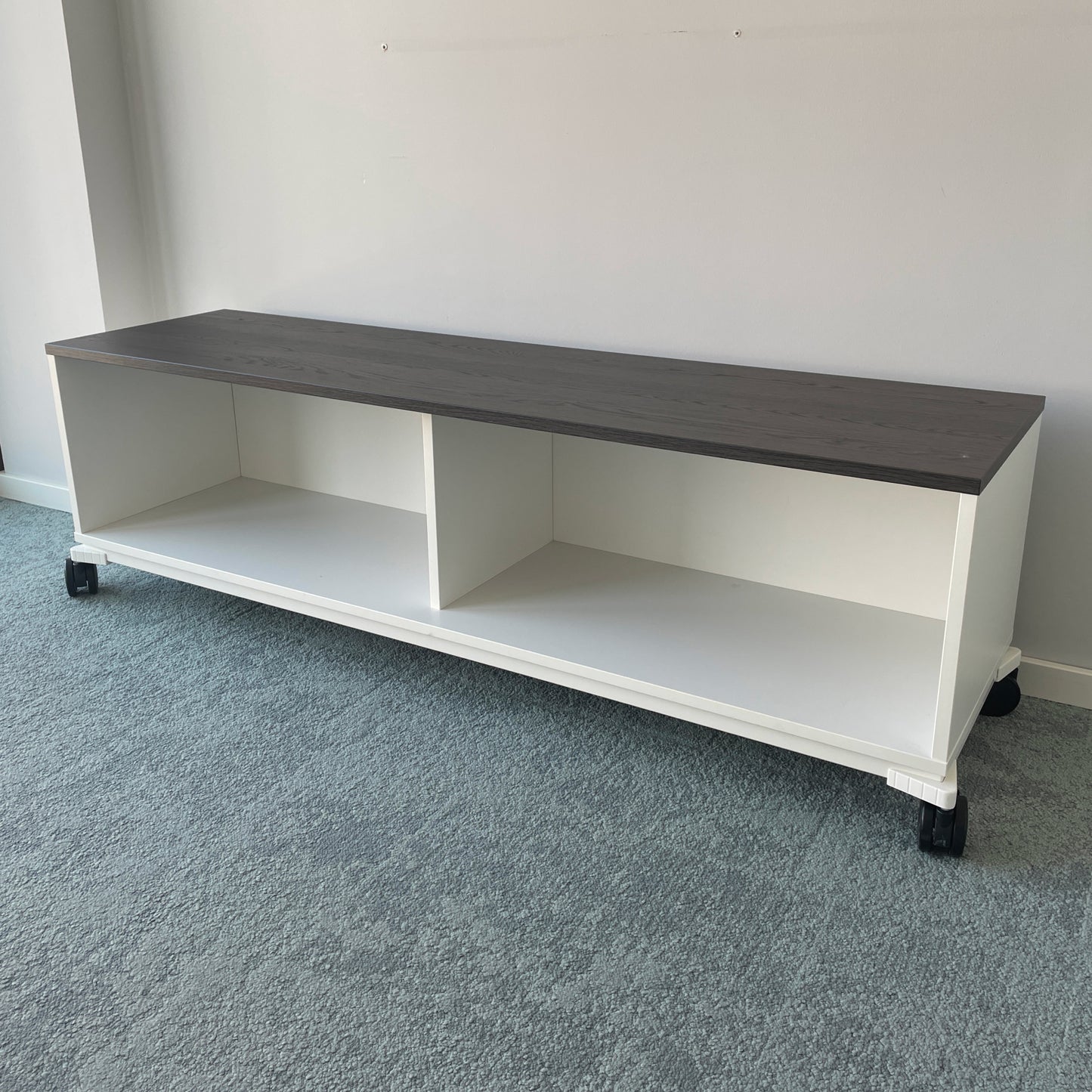Sideboard, Febrü, Räuchereiche, 1 OH auf Rollen