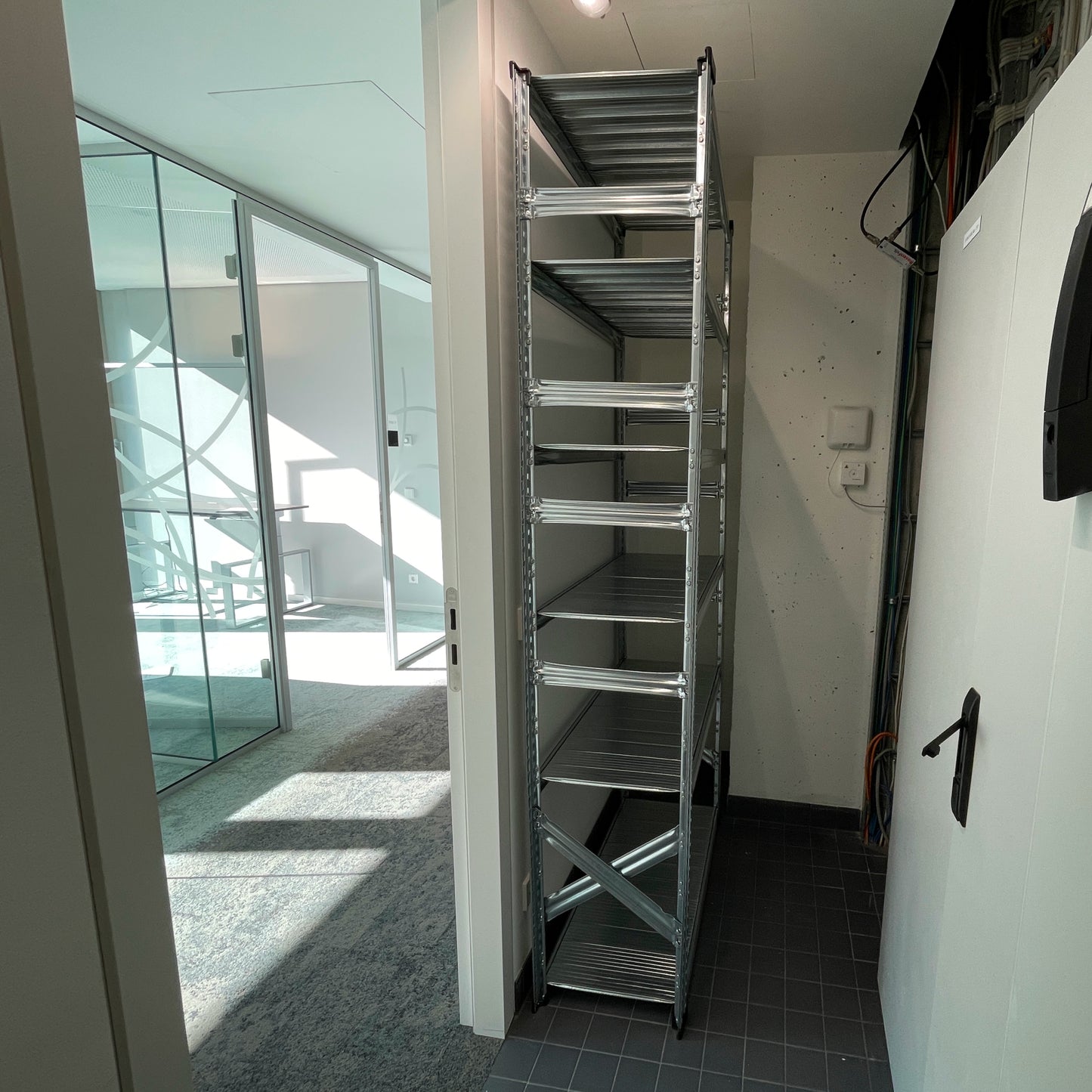 Regal, Metall, Storageroom