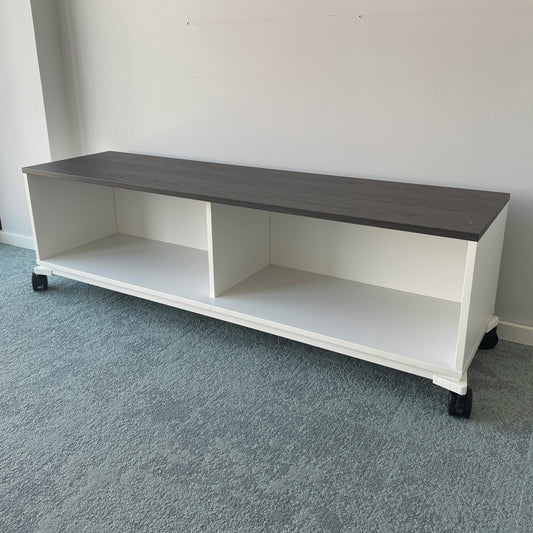 Sideboard, Febrü, Räuchereiche, 1 OH auf Rollen