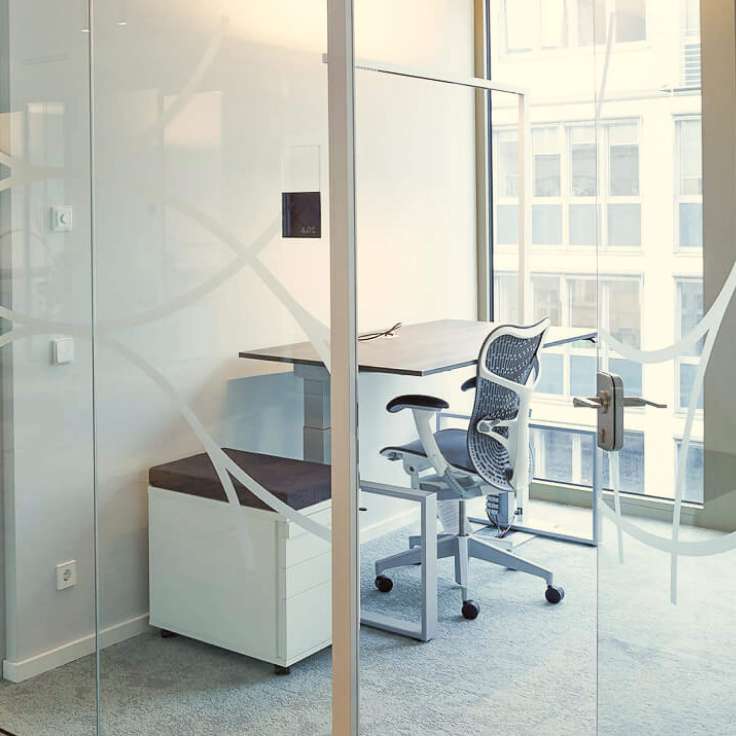 Stehleuchte - Lens Floor Double, Aluminium